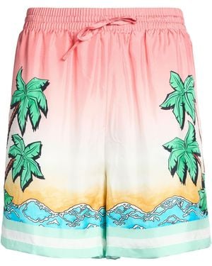 CASABLANCA Shorts & Bermuda Shorts Silk - Pink