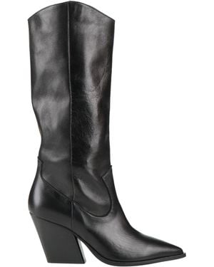 PAOLO MATTEI Boot Leather - Black
