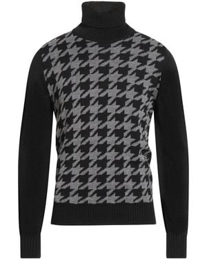 PHILOTINTO Turtleneck Merino Wool, Acrylic - Black