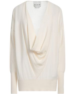 Sa Su Phi Jumper Cashmere, Silk - White