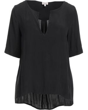 HER SHIRT HER DRESS Top - Black