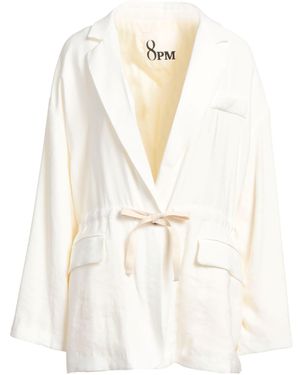 8pm Blazer - White