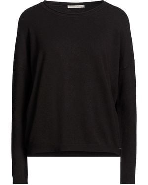 White Wise Sweater Nylon, Polyester, Viscose, Wool - Black