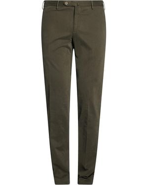 PT Torino Dark Pants Modal, Cotton, Elastane - Green