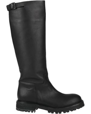 Roberto Del Carlo Boot Leather - Black