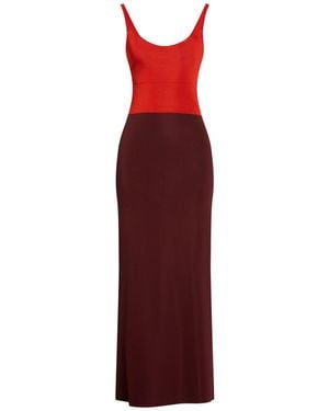Fendi Maxi Dress Viscose, Polyamide, Elastane - Red