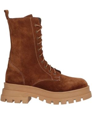 Inuovo Botines De Caña Alta - Marrón