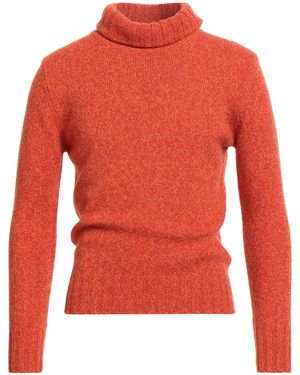 L.B.M. 1911 Turtleneck Wool, Polyamide - Red