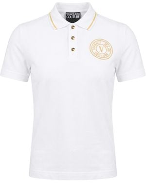 Versace Jeans Couture Polo Shirt Cotton - White