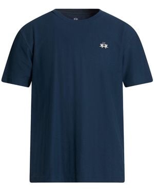 La Martina T-Shirt Cotton - Blue