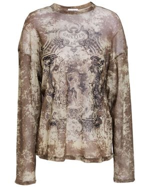 Jean Paul Gaultier Top Polyamide - Grey