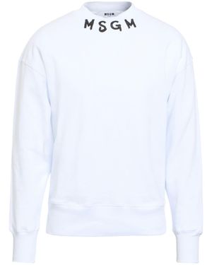 MSGM Sweatshirts - White