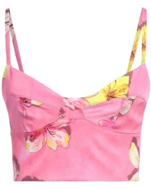 Ermanno Scervino Fuchsia Top Viscose - Pink