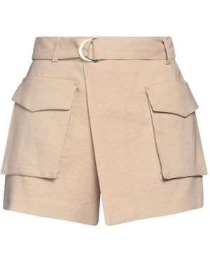 Maje Shorts & Bermuda Shorts Linen, Viscose, Elastane, Polyester - Natural