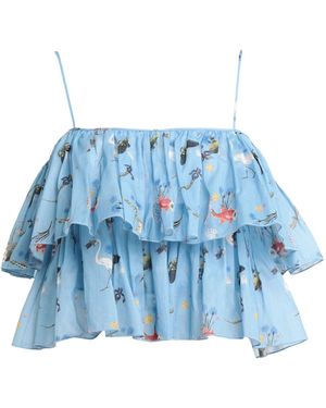 Vivetta Top Cotton - Blue