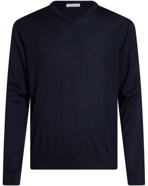 Boglioli Pullover - Blau