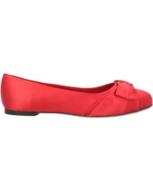 Ferragamo Ballerines - Rouge