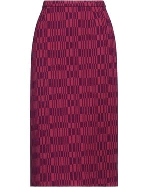 Rochas Midi Skirt - Purple