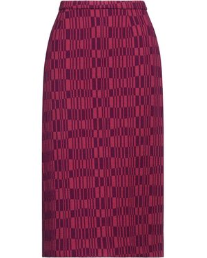 Rochas Midi Skirt - Purple