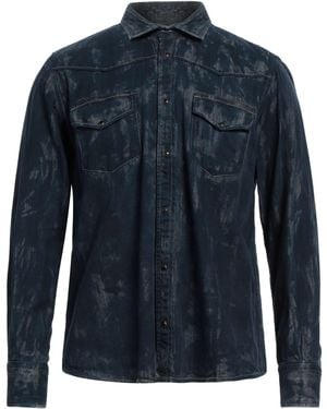Original Vintage Style Camicia Jeans - Blu