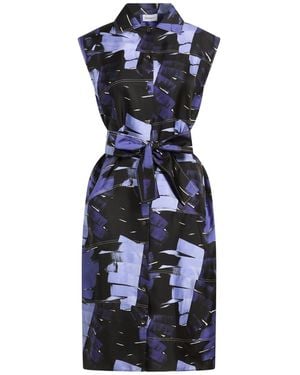 Ferragamo Midi Dresses - Blue