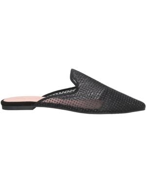 Pretty Ballerinas Mules & Clogs Textile Fibers - Black