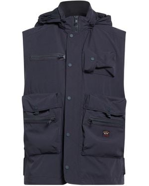 Paul & Shark Midnight Vest Polyester, Elastane - Blue