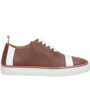 Thom Browne Sneakers Leather - Brown