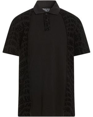 Versace Jeans Couture Polo Shirt Cotton - Black