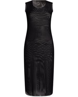 Pierantonio Gaspari Midi Dress Polyamide, Elastane - Black