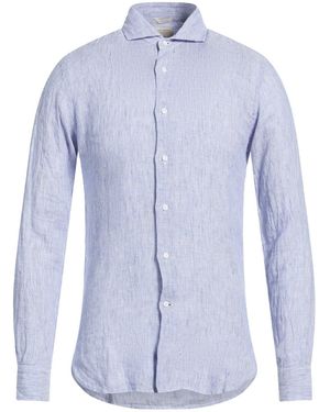 Del Siena Shirt Linen - Blue