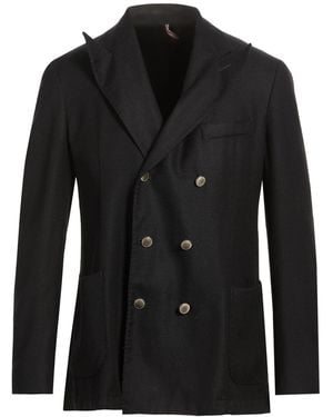 Santaniello Blazer Wool - Black