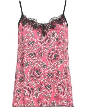 Pink Memories Top Cotton, Polyamide - Pink