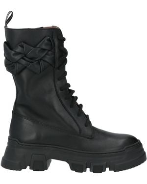 Pollini Ankle Boots Leather - Black