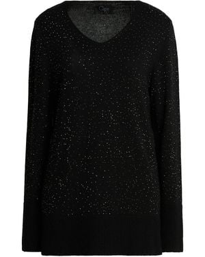Clips Sweater Wool, Viscose, Polyamide, Cashmere - Black