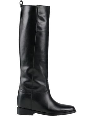 GISÉL MOIRÉ Boot - Black