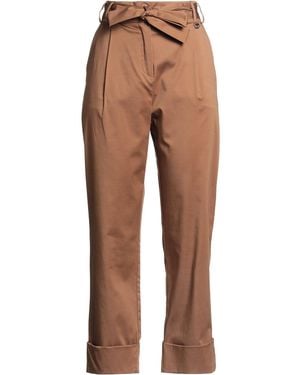LUCKYLU Milano Trouser - Brown