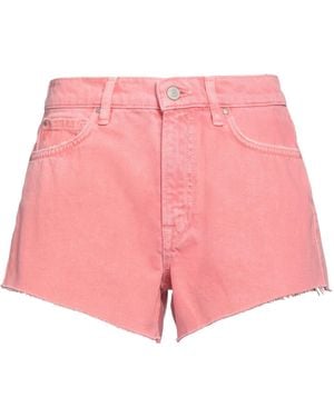 Guess Denim Shorts Cotton - Pink