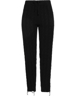 Laneus Pants Wool, Cashmere - Black