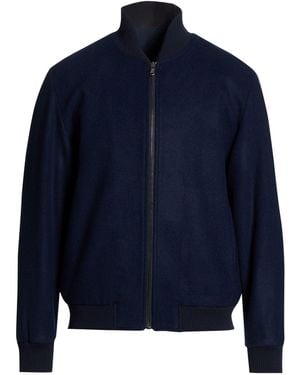 Exte Midnight Jacket Wool - Blue