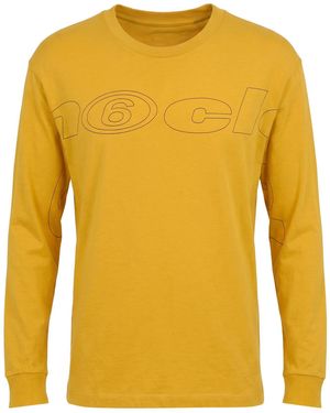MM6 by Maison Margiela T-Shirt Cotton - Yellow