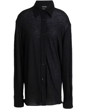 Tom Ford Camisa - Negro