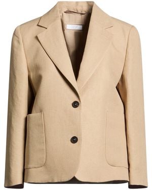 Peserico Easy Blazer Linen, Viscose - Natural