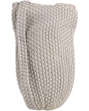 Isa Boulder Light Cross-Body Bag Rayon - White