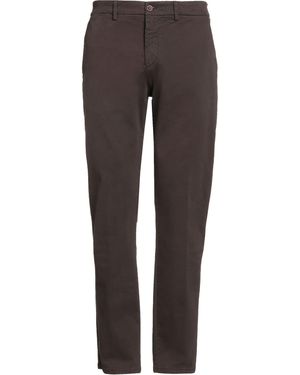 Harmont & Blaine Dark Trousers Cotton, Elastane - Grey