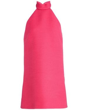 Dior Fuchsia Mini Dress Wool, Silk - Pink