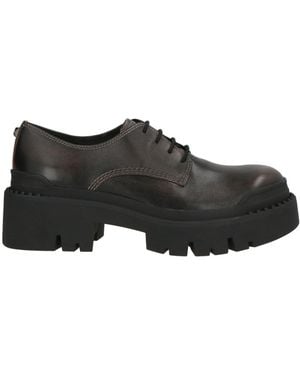Ash Lace-Up Shoes Leather - Black