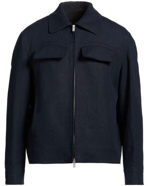 Lardini Jacket Linen - Blue