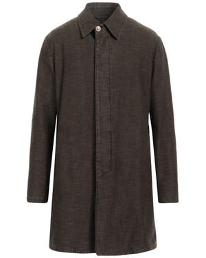 Santaniello Overcoat & Trench Coat - Gray