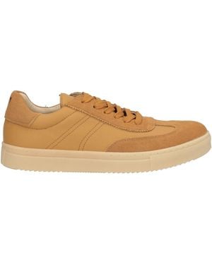 Manufacture D'essai Camel Trainers Leather - Natural